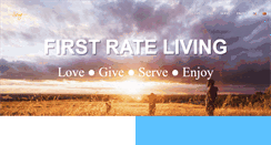 Desktop Screenshot of firstrateliving.com